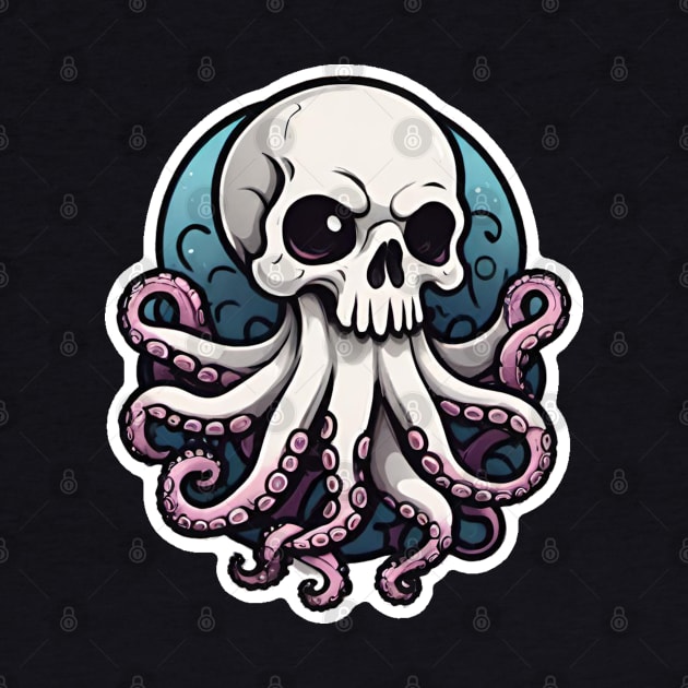 Octopus Skull 2 by Grave Digs